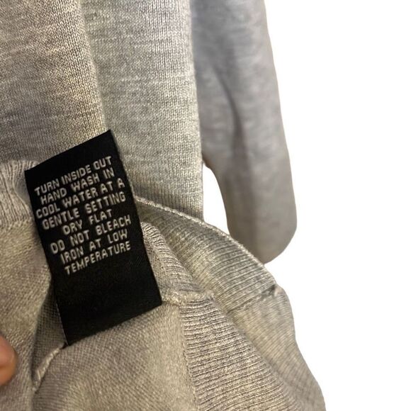 Cyrus V Neck Pearl Ruffle Sweater - Picture 7 of 9